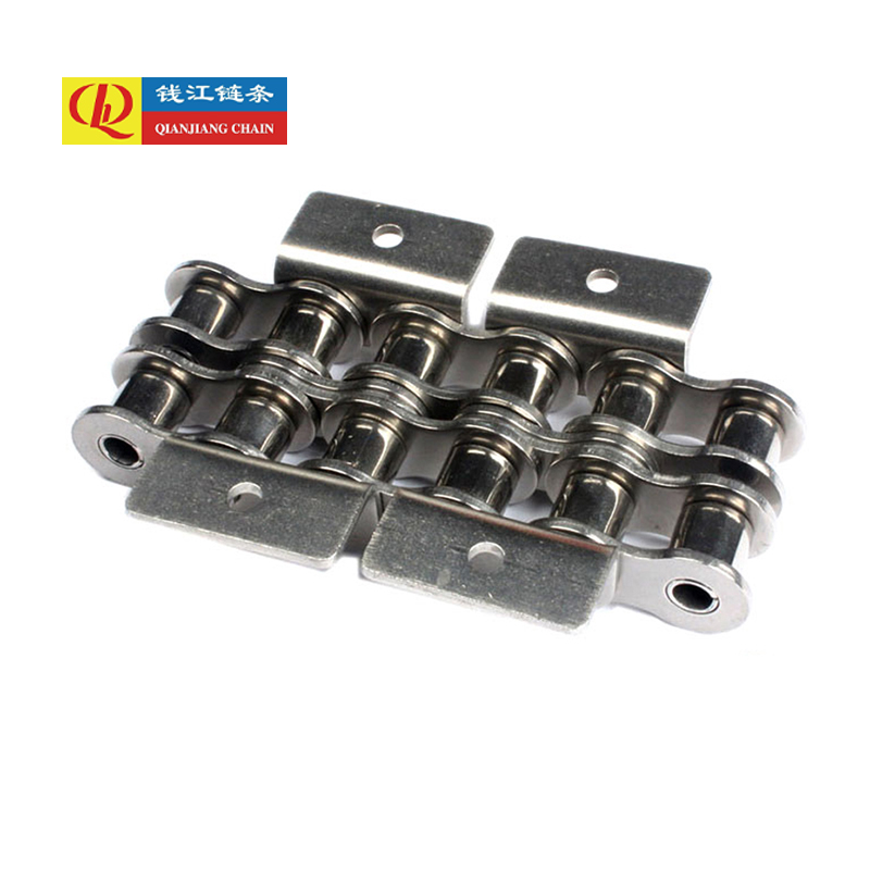 สิ่งที่แนบมากับโซ่สายพานลำเลียงระยะพิทช์สั้นสแตนเลส