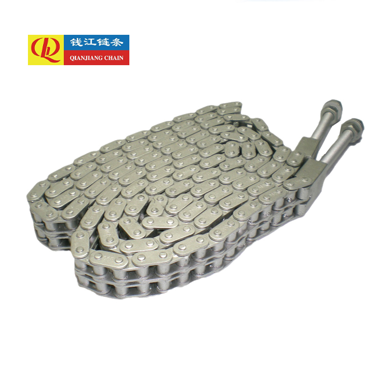 โซ่แบบลูกกลิ้งพร้อมแผ่นด้านตรง (ซีรีย์ B)