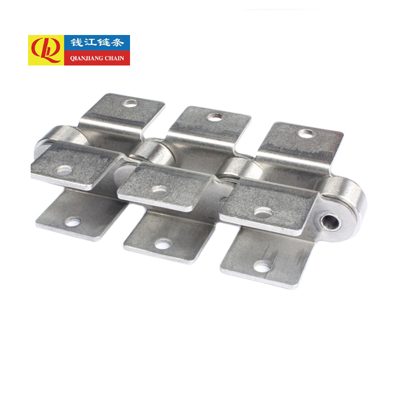 สิ่งที่แนบมากับโซ่สายพานลำเลียงสแตนเลสแบบพิทช์คู่